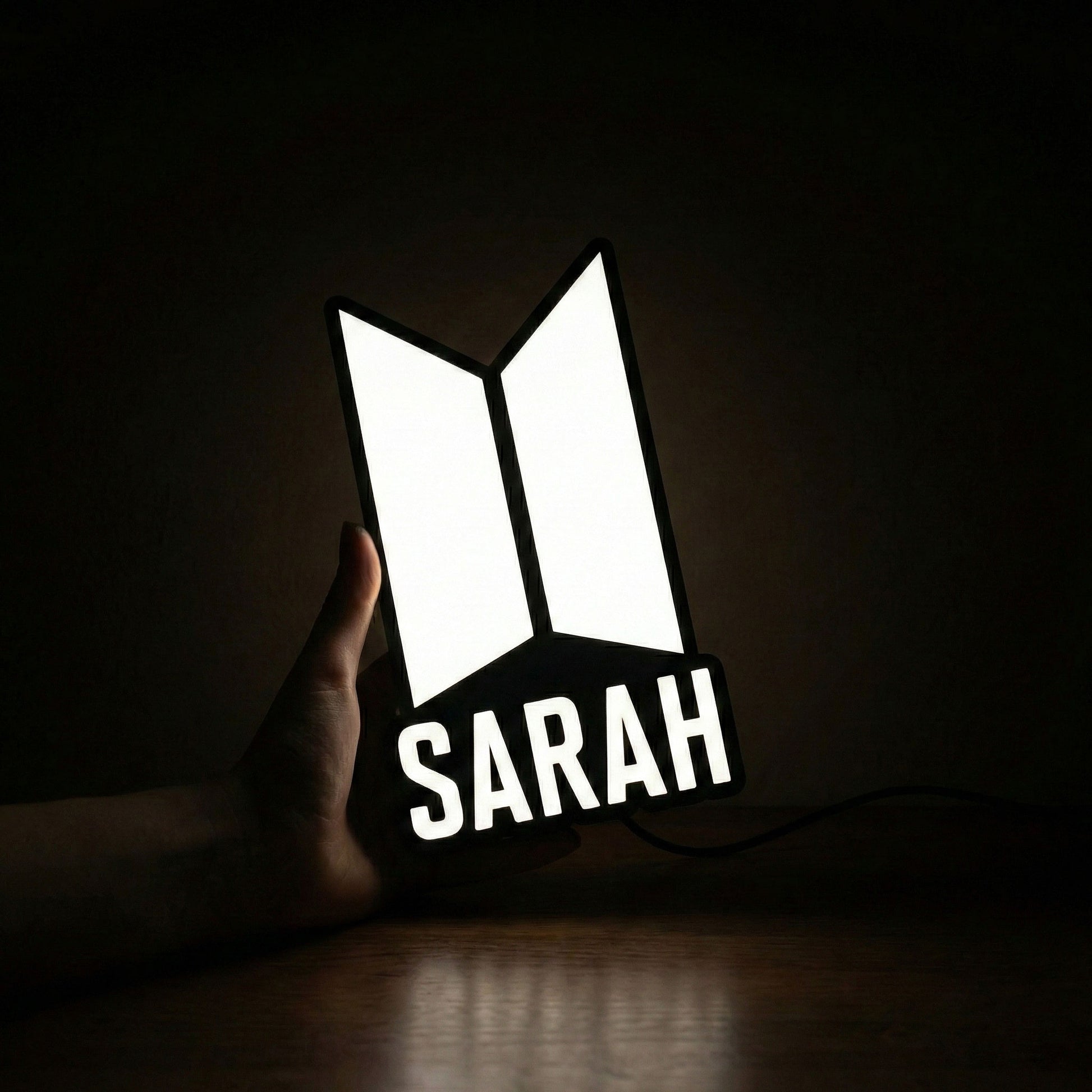 Lightbox personalizzato BTS