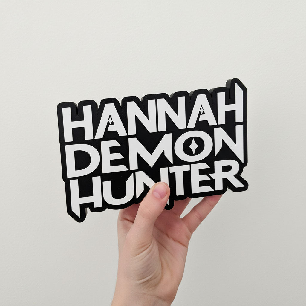 K-Pop Demon Hunters Custom Nameplate