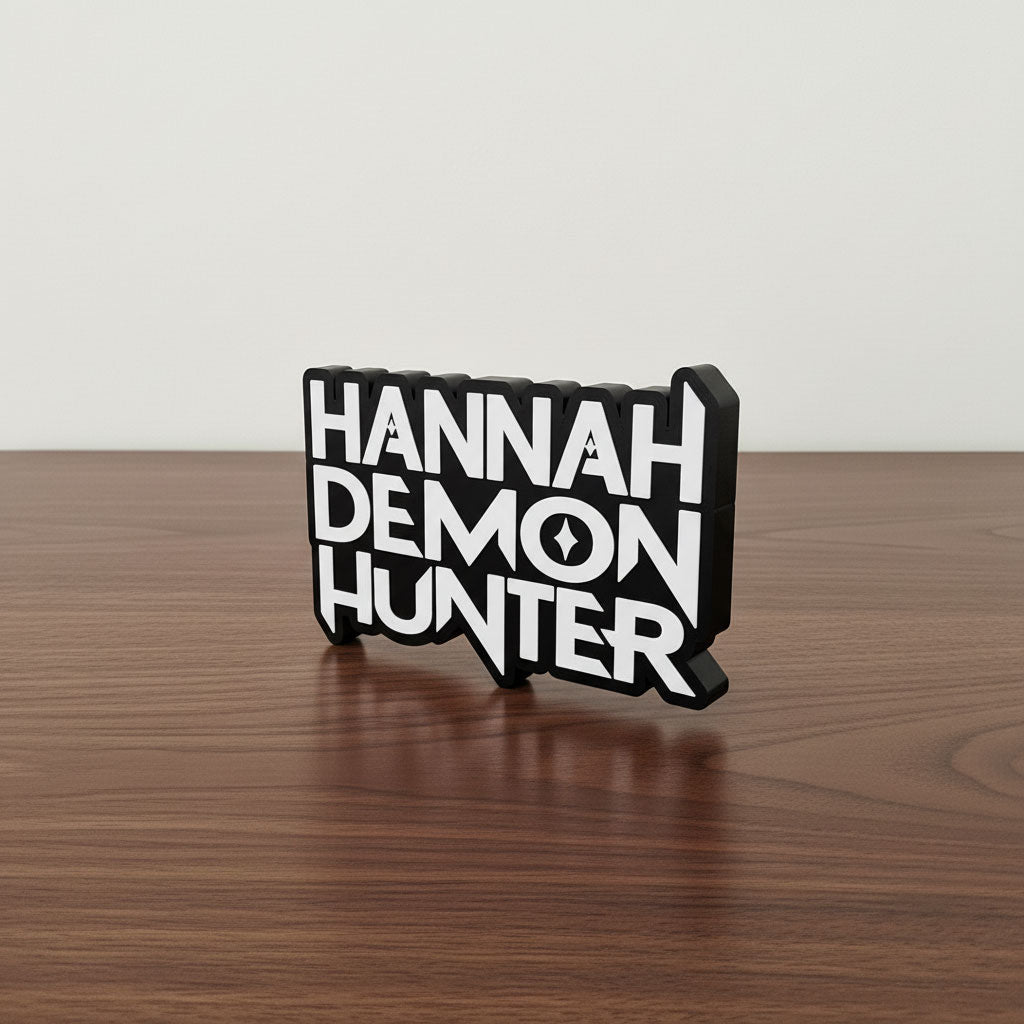 K-Pop Demon Hunters Custom Nameplate