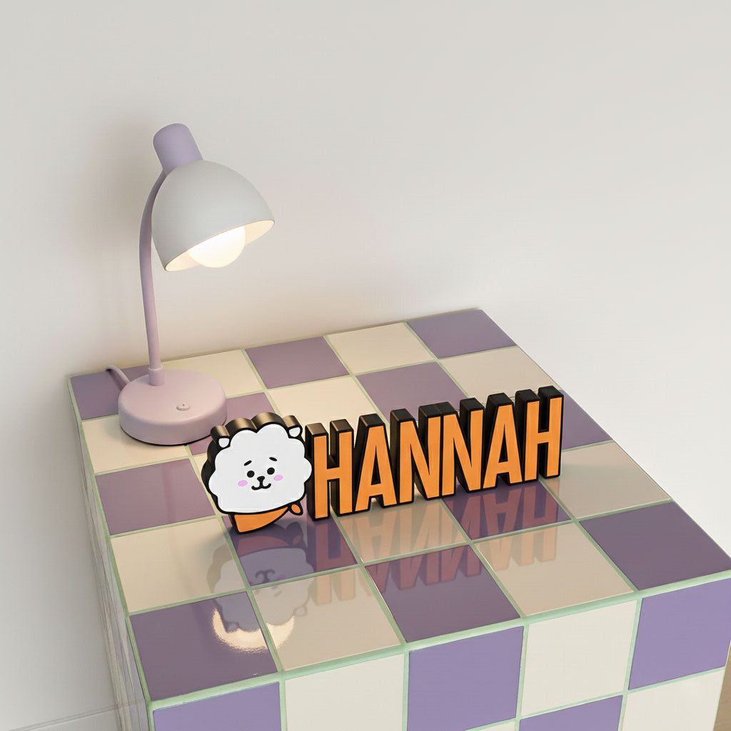 Targhetta Personalizzata BT21