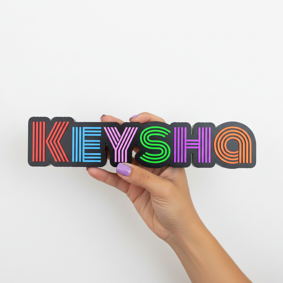 Plaque nominative personnalisée BTS Dynamite