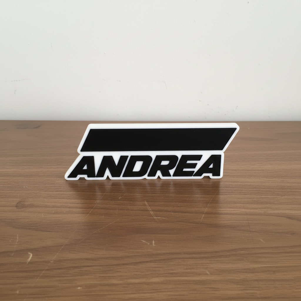 Plaque signalétique personnalisée Ateez