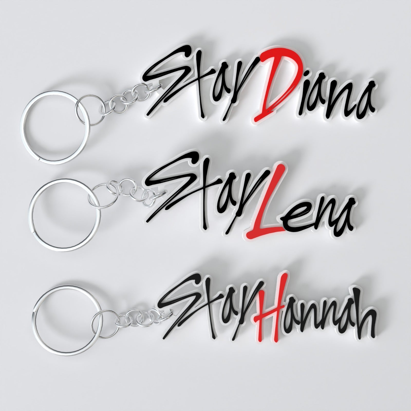 Stray Kids Schlüsselanhänger zum Selbstgestalten